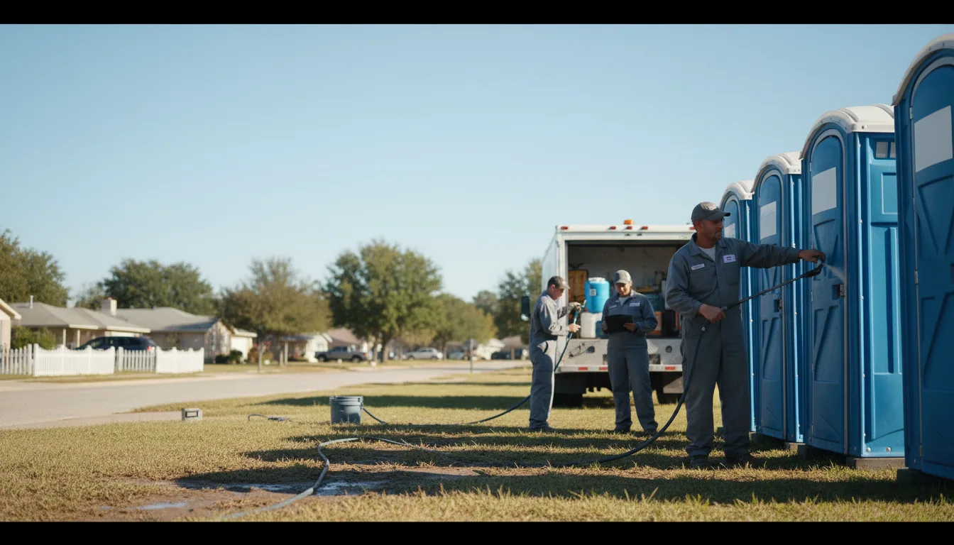 Long-Term Portable Toilet Rental in Wann, OK near me